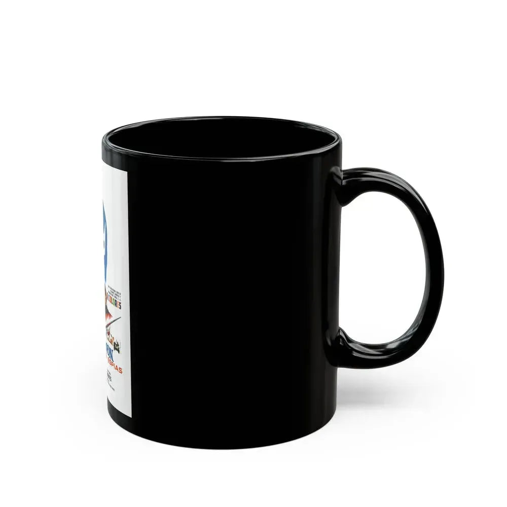 BLUE DEMON, SPY SMASHER 1968 Movie Poster - Black Coffee Mug - Go Mug Yourself