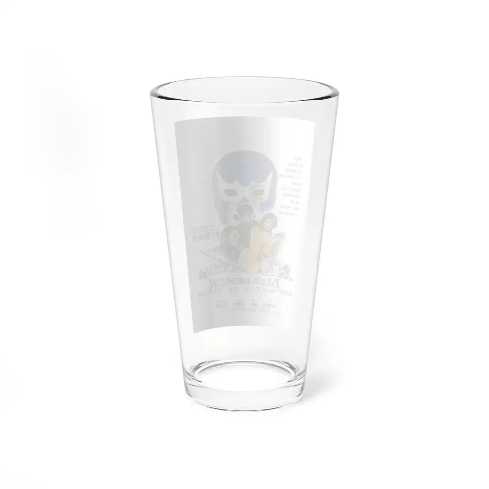 BLUE DEMON, SPY SMASHER 1968 Movie Poster - Pint Glass 16oz - Go Mug Yourself