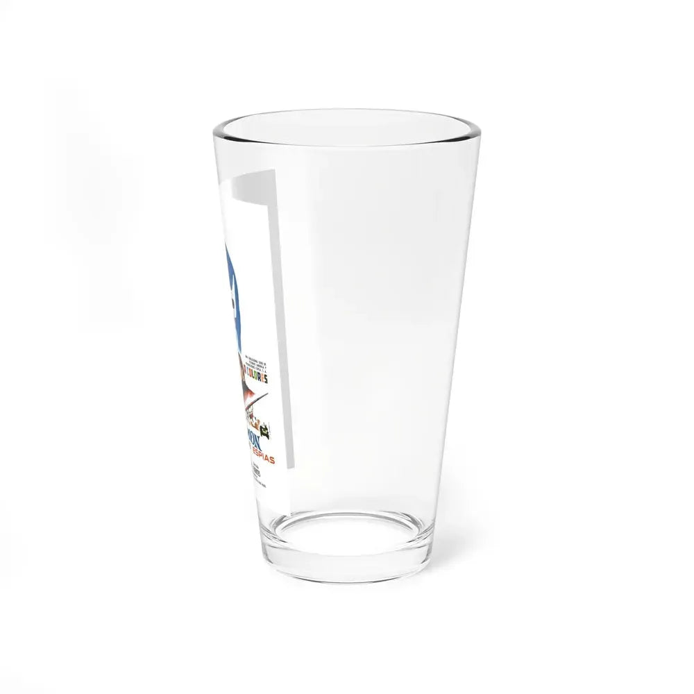 BLUE DEMON, SPY SMASHER 1968 Movie Poster - Pint Glass 16oz - Go Mug Yourself