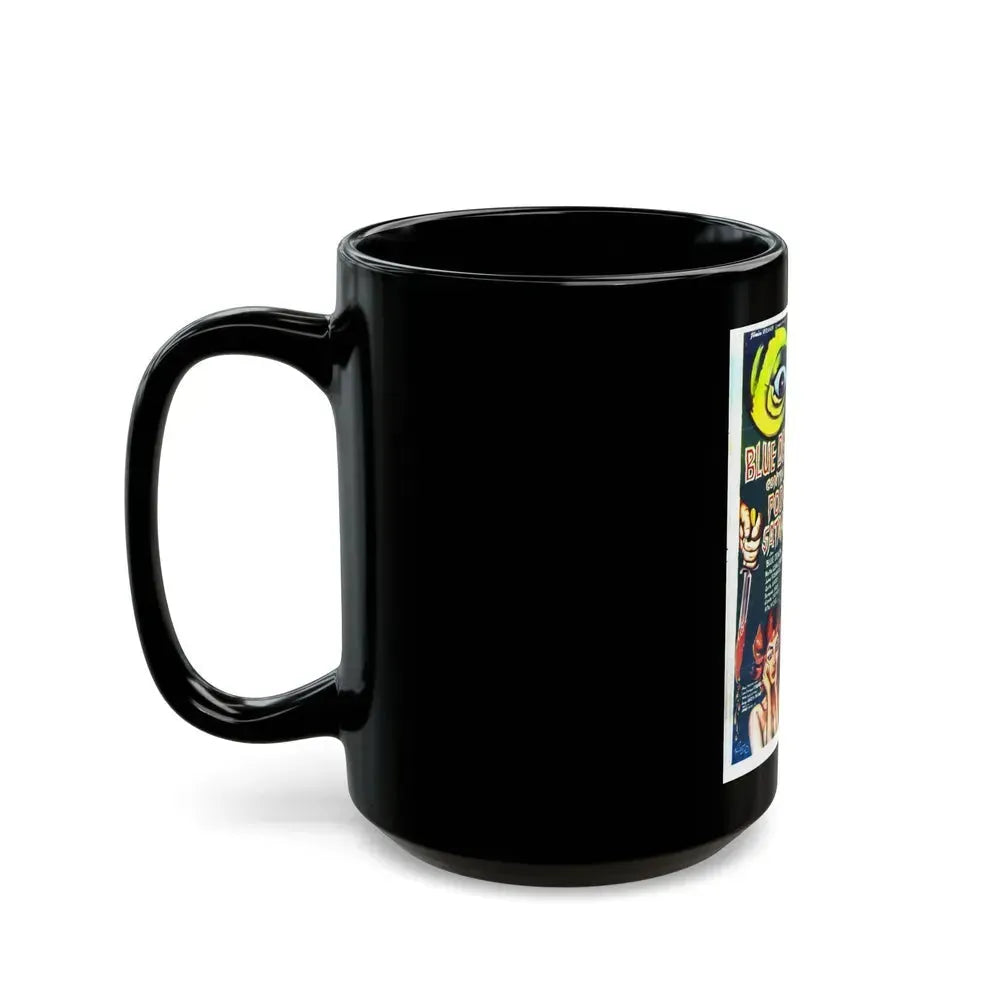 BLUE DEMON VS SATANIC POWER 1966 Movie Poster - Black Coffee Mug - Go Mug Yourself