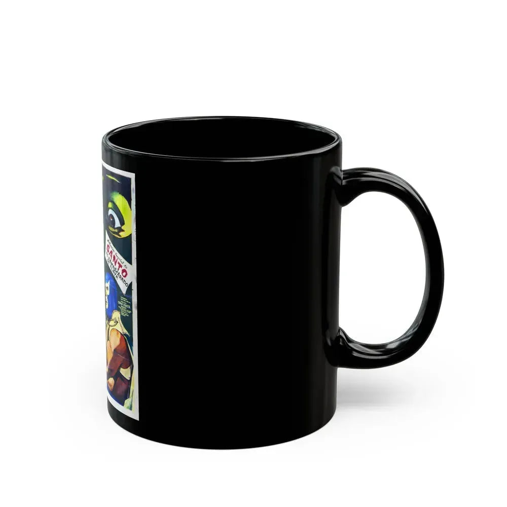BLUE DEMON VS SATANIC POWER 1966 Movie Poster - Black Coffee Mug - Go Mug Yourself