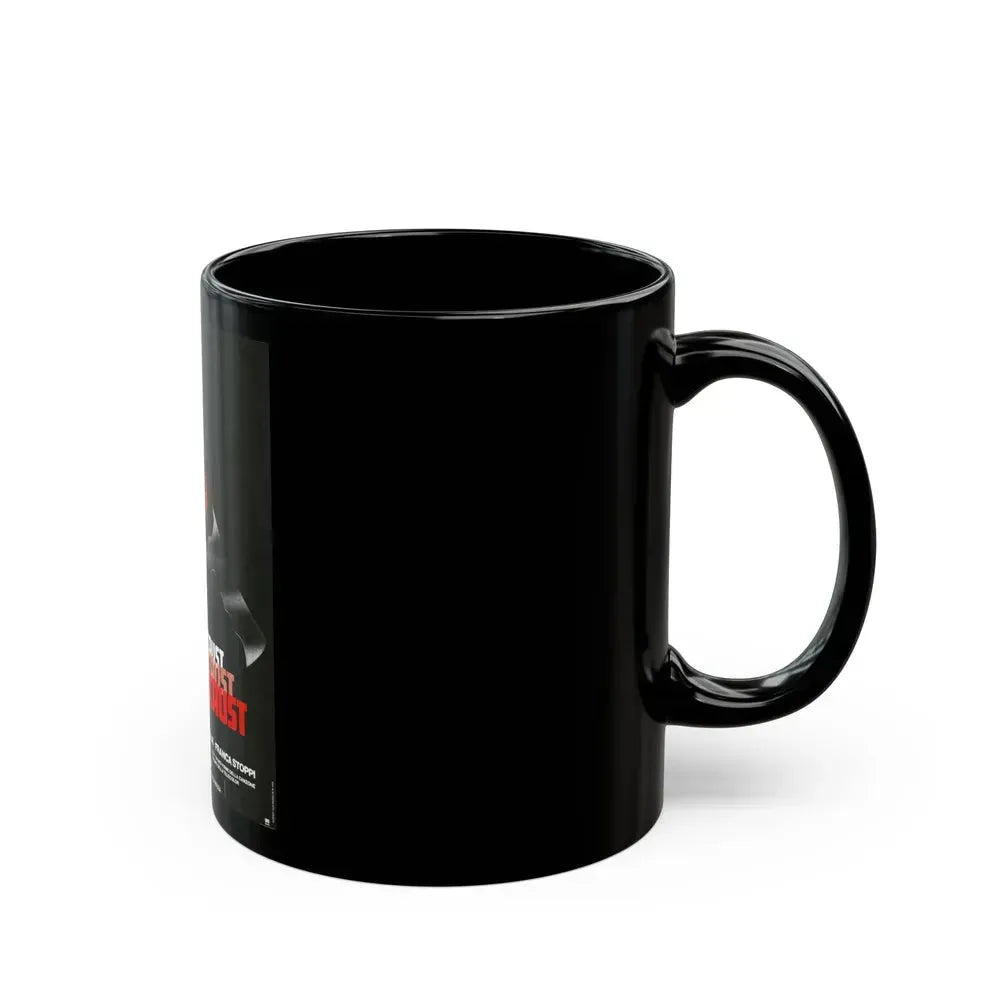 BLUE HOLOCAUST (BEYOND THE DARKNESS) 1979 Movie Poster - Black Coffee Mug - Go Mug Yourself