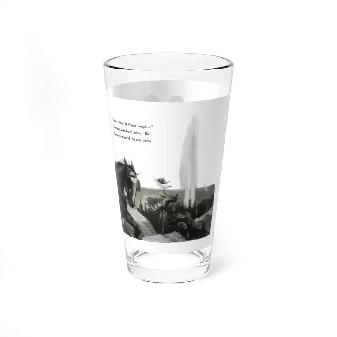 Blue Meadows (2), The Delineator, October 1932 (Magazine Illustration) Pint Glass 16oz - Go Mug Yourself