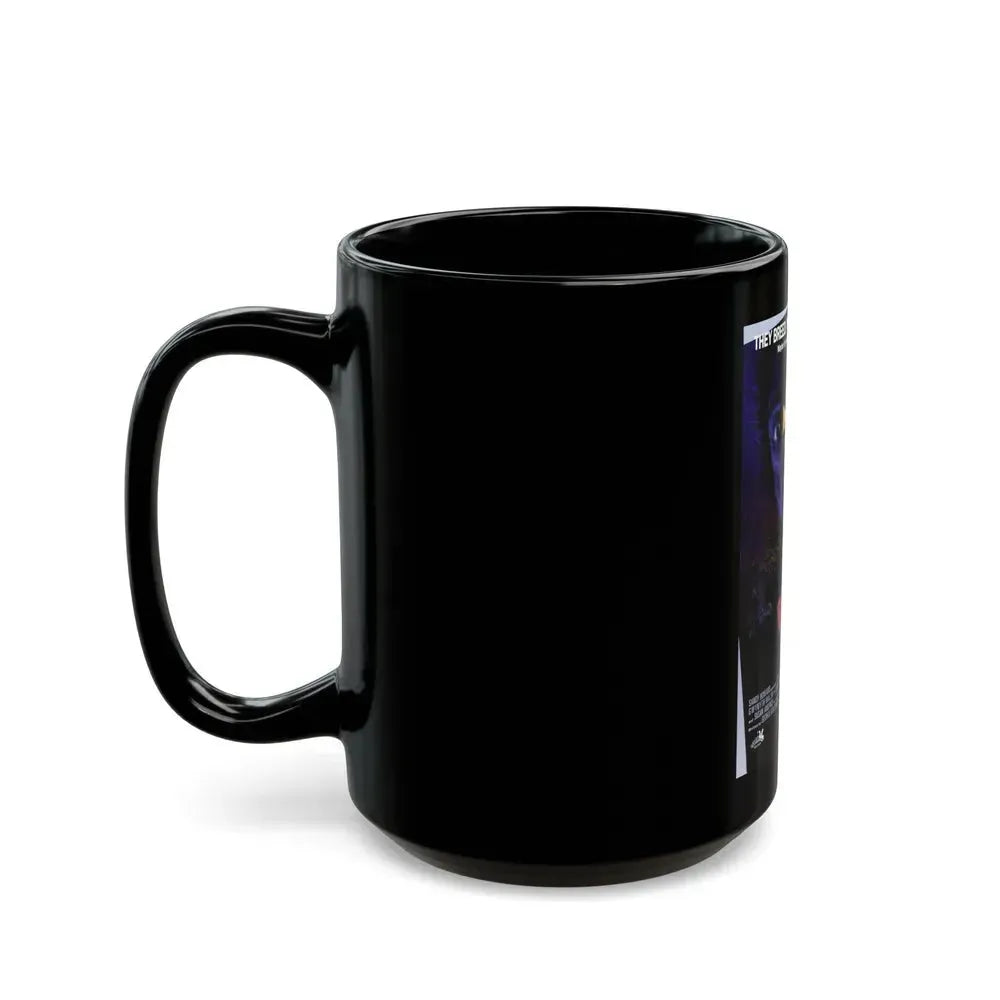 BLUE MONKEY 1987 Movie Poster - Black Coffee Mug - Go Mug Yourself