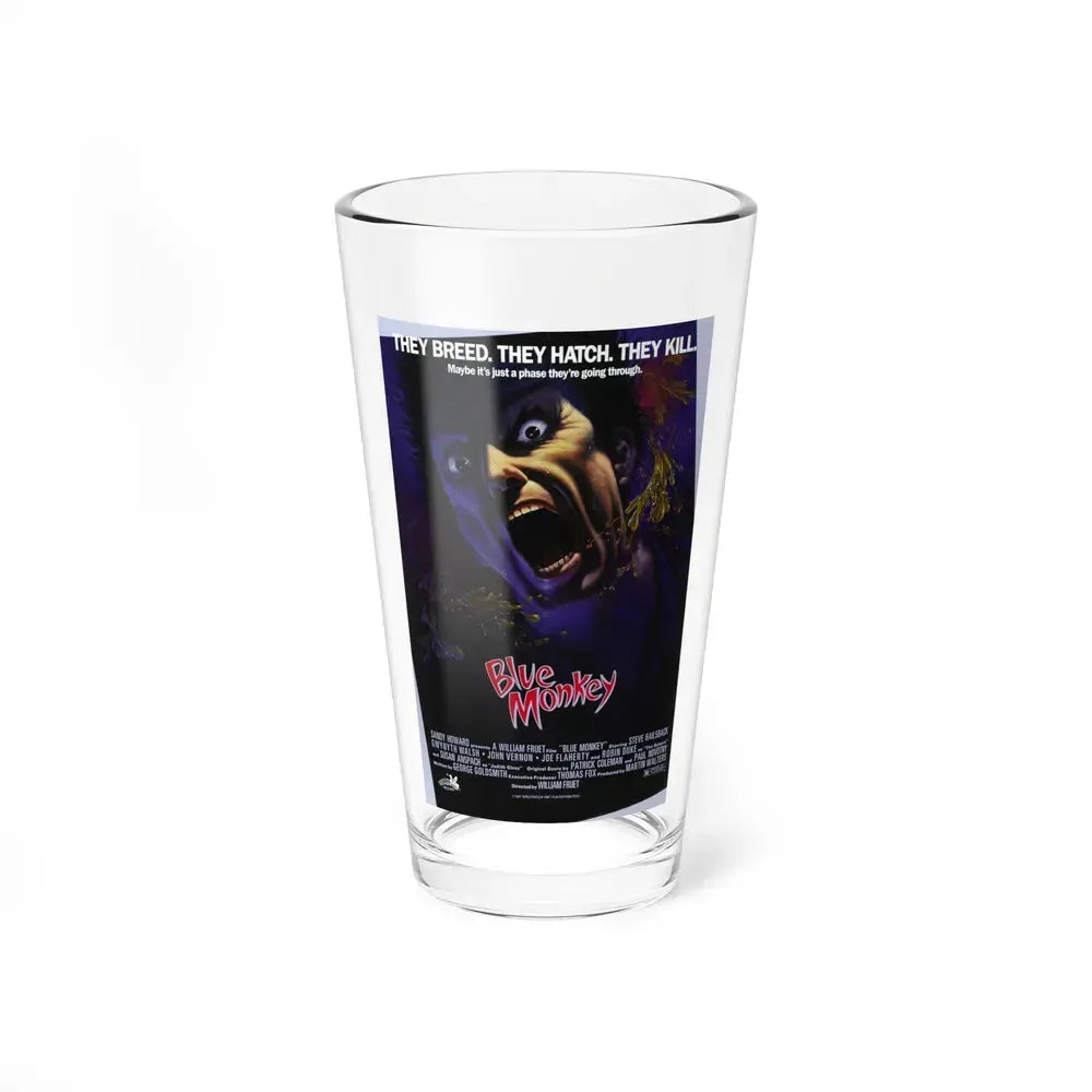 BLUE MONKEY 1987 Movie Poster - Pint Glass 16oz 16oz - Go Mug Yourself