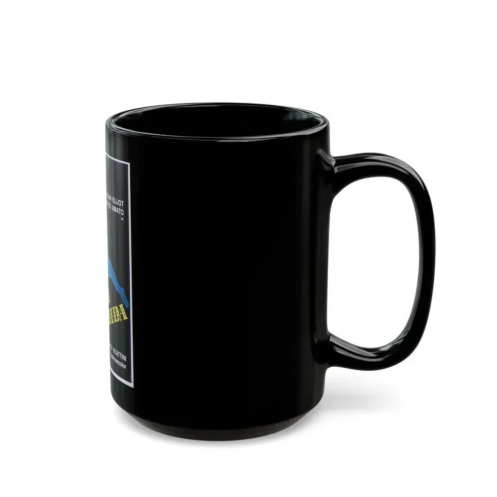 BLUE NUDE 1977 Movie Poster - Black Coffee Mug - Go Mug Yourself