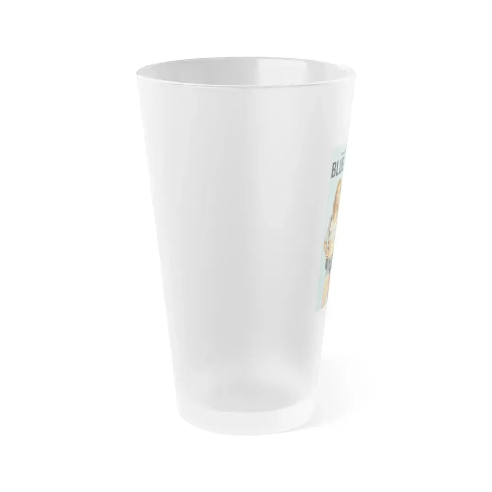 BLUE SUMMER 1973 Movie Poster - Frosted Pint Glass 16oz - Go Mug Yourself