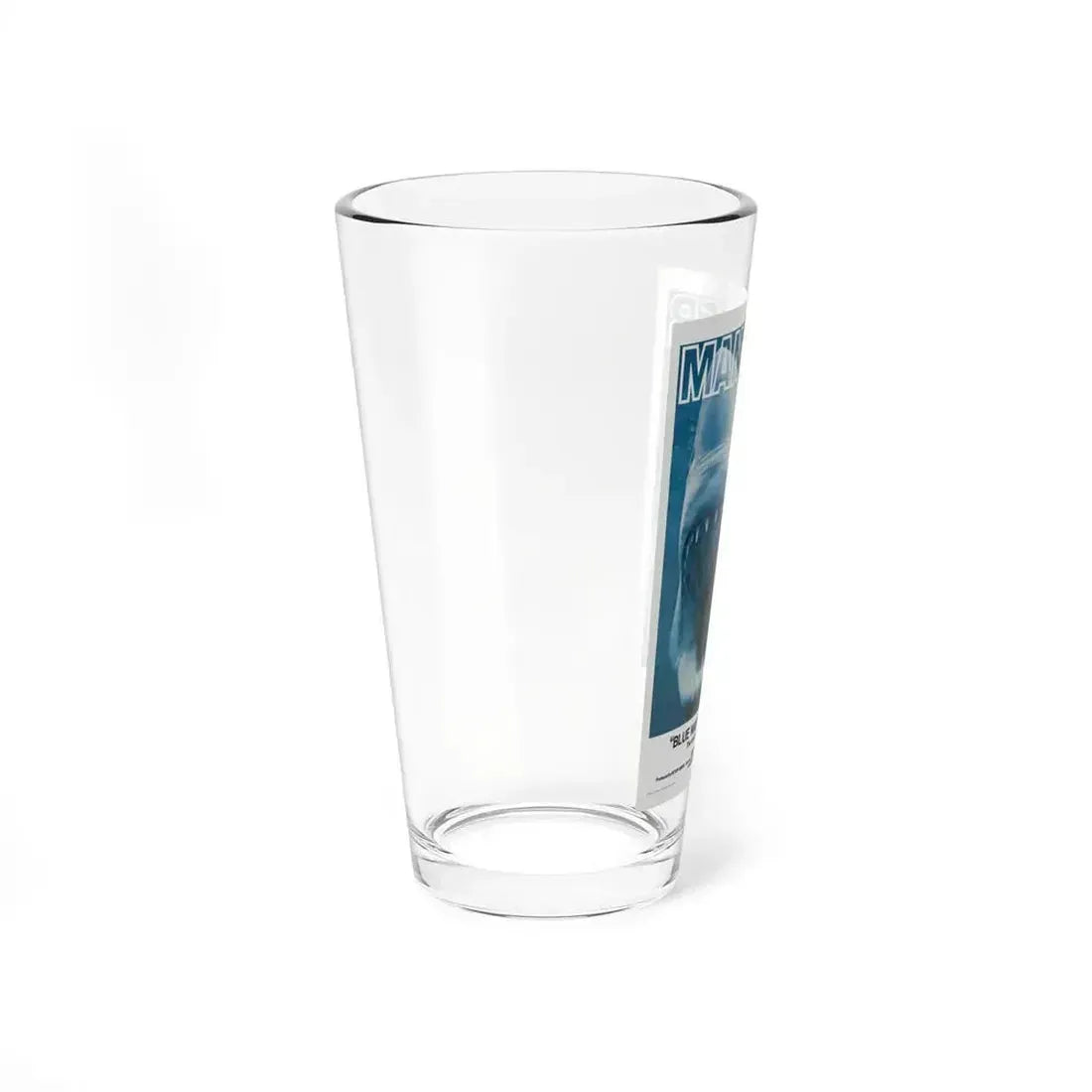 BLUE WATER, WHITE DEATH 1971 Movie Poster - Pint Glass 16oz - Go Mug Yourself