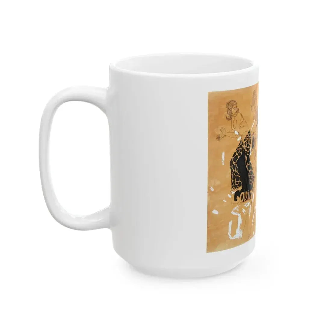 Blues illustration (3) - White Coffee Mug - Go Mug Yourself