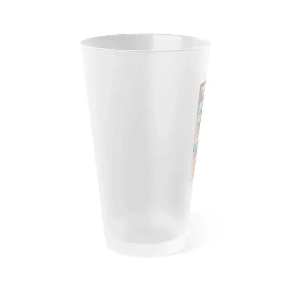 BMX BANDITS 1983 Movie Poster - Frosted Pint Glass 16oz - Go Mug Yourself