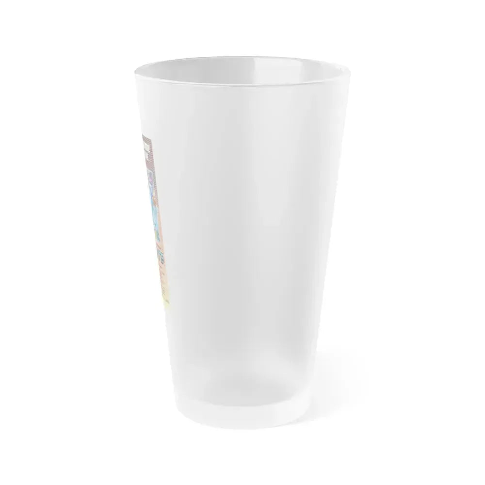 BMX BANDITS 1983 Movie Poster - Frosted Pint Glass 16oz - Go Mug Yourself