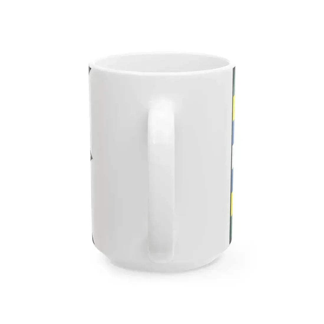Bobot Trencin Flag (Slovakia) White Coffee Mug - Go Mug Yourself