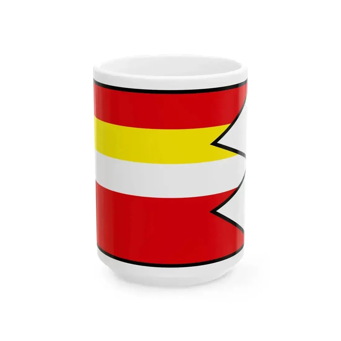 Bobrov Namestovo Flag (Slovakia) White Coffee Mug 15oz - Go Mug Yourself