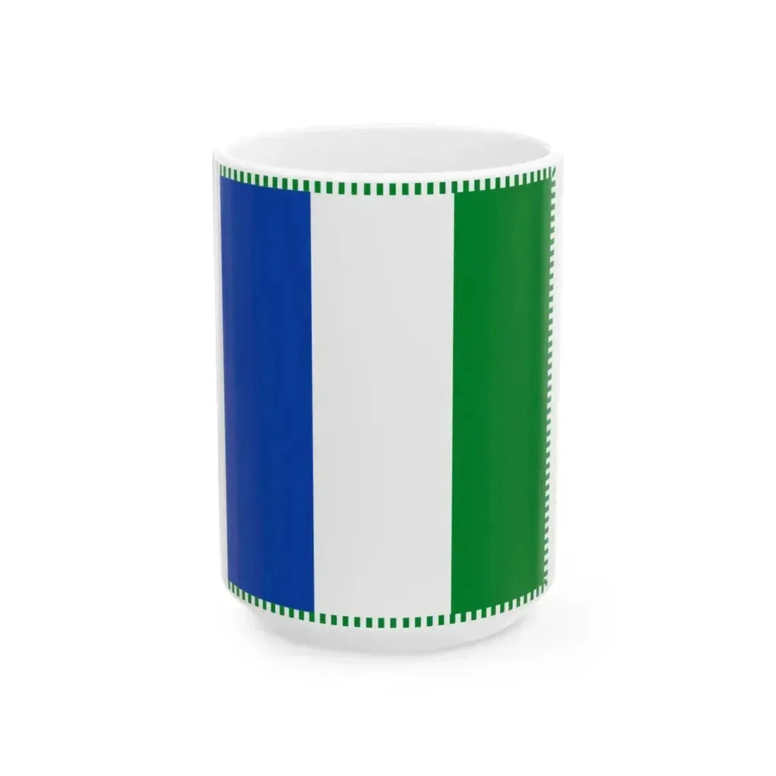 Bocholt B vlag (Belgium) White Coffee Mug 15oz - Go Mug Yourself