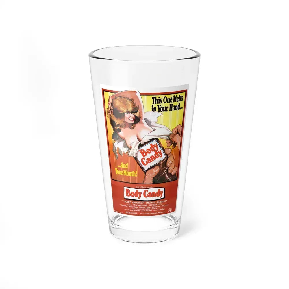 BODY CANDY 1980 Movie Poster - Pint Glass 16oz 16oz - Go Mug Yourself