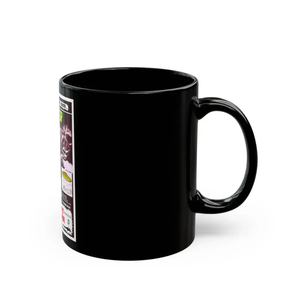 BODYSNATCHER FROM HELL + BLOODY PIT OF HORROR 1968 Movie Poster - Black Coffee Mug - Go Mug Yourself