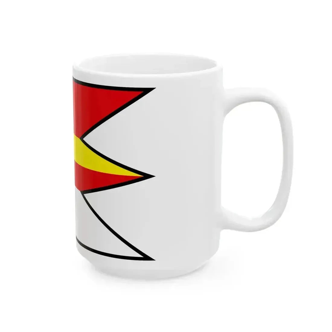 Bodza Komarno Flag (Slovakia) White Coffee Mug - Go Mug Yourself