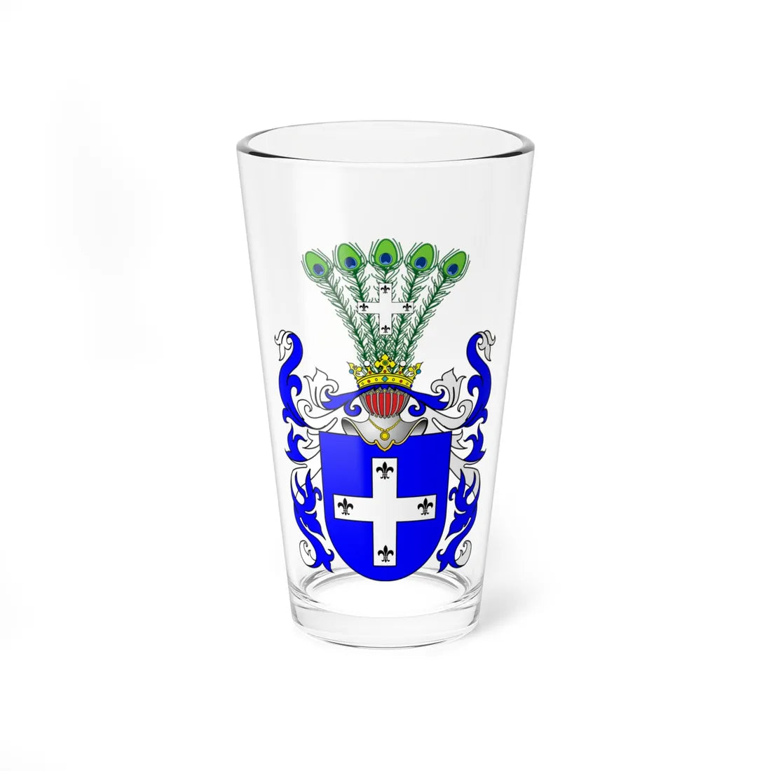 Bożezdarz POL COA (Poland) (Coat of Arms) Pint Glass 16oz 16oz - Go Mug Yourself