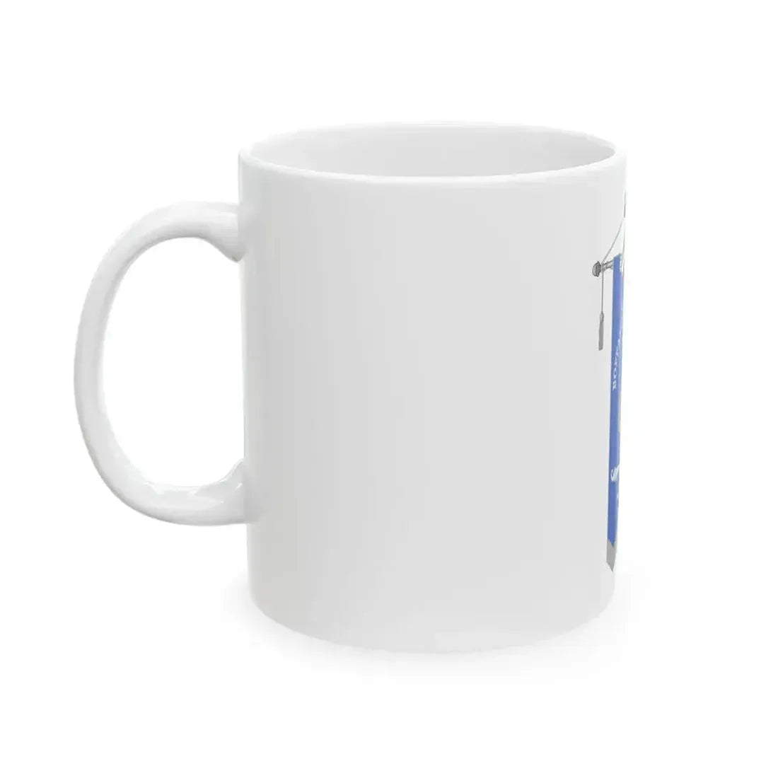 Boffalora sopra Ticino-Gonfalone (Italy) White Coffee Mug - Go Mug Yourself