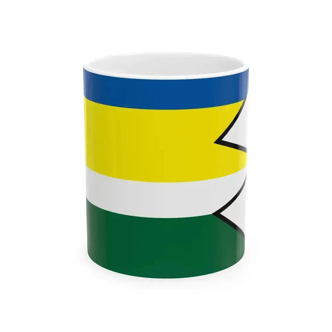 Bohunice Ilava Flag (Slovakia) White Coffee Mug 11oz - Go Mug Yourself