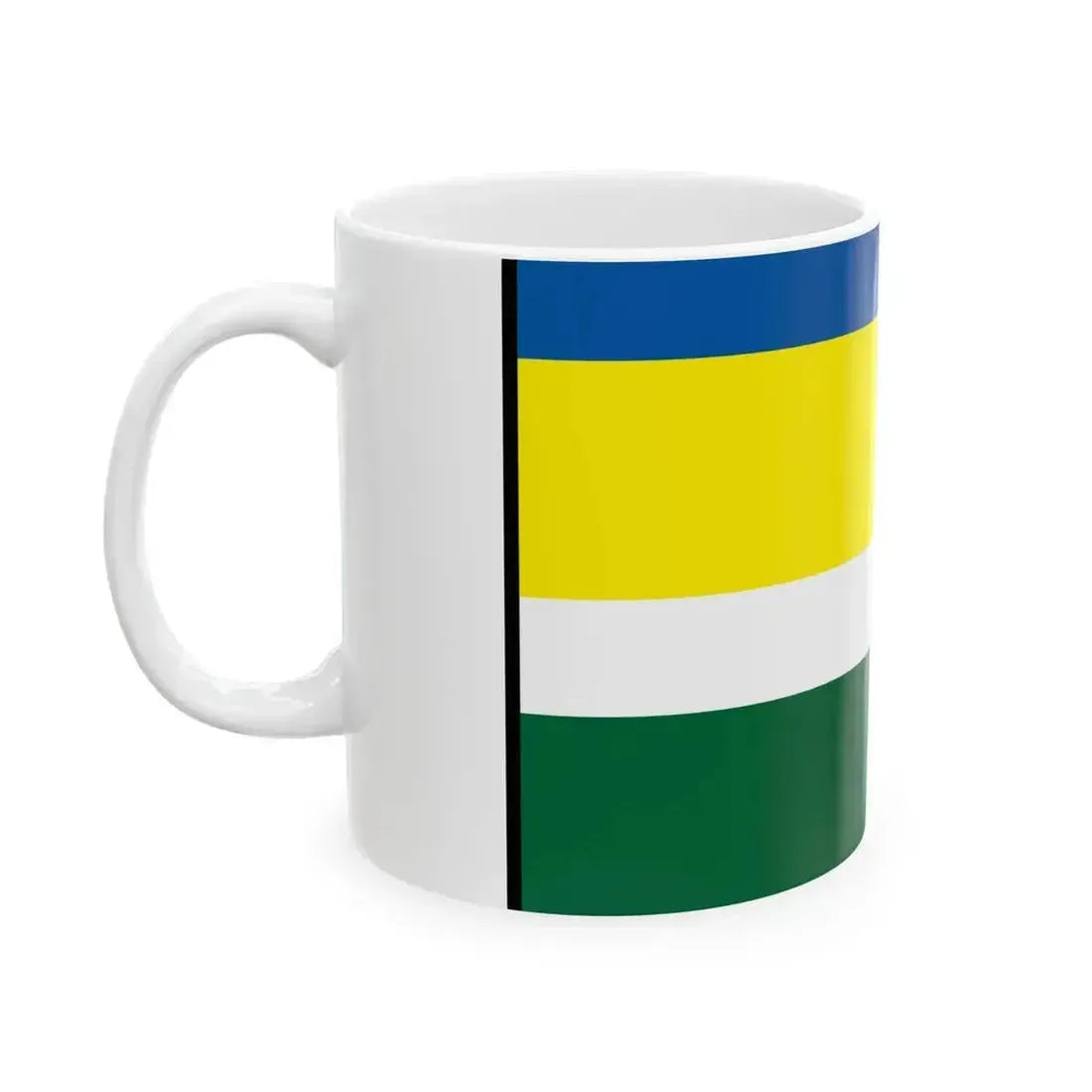 Bohunice Ilava Flag (Slovakia) White Coffee Mug - Go Mug Yourself