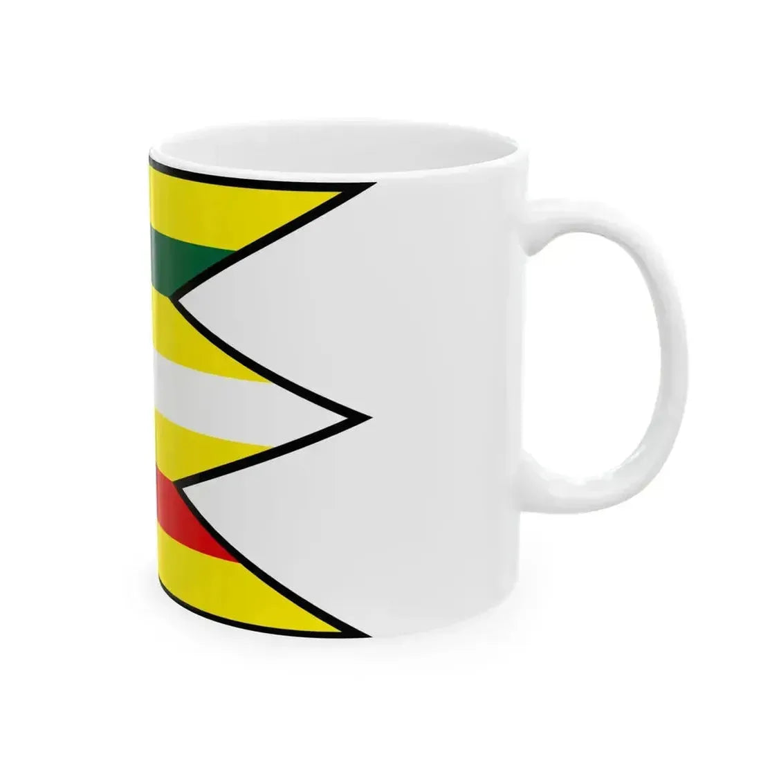 Bohunovo Roznava Flag (Slovakia) White Coffee Mug - Go Mug Yourself