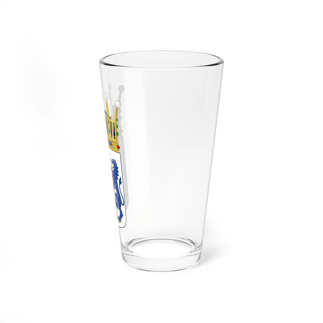 Bohusläns vapen crowned (Sweden) (Coat of Arms) Pint Glass 16oz - Go Mug Yourself