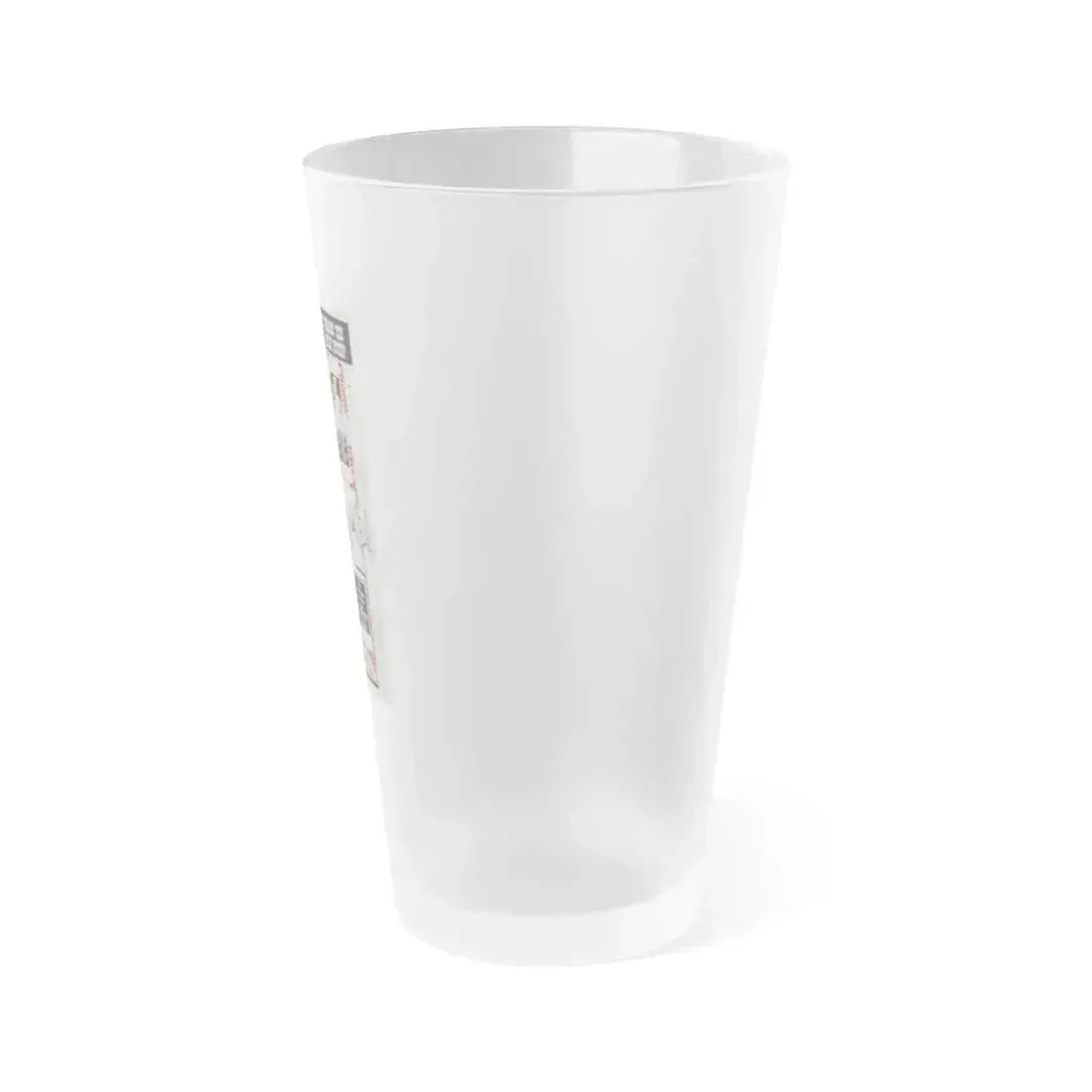 BOIN-N-G! 1963 Movie Poster - Frosted Pint Glass 16oz - Go Mug Yourself