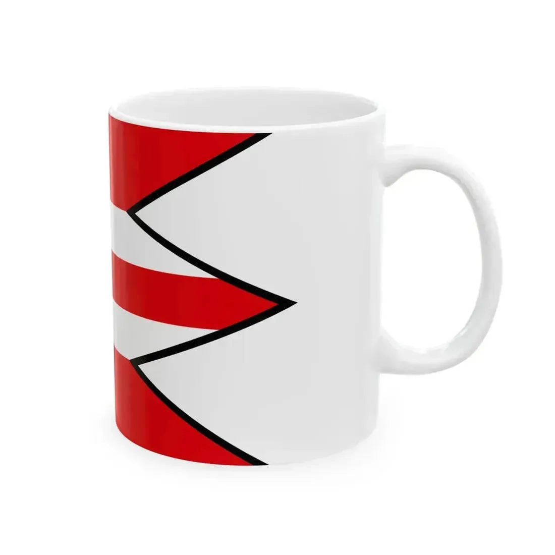 Bojna Topolcany Flag (Slovakia) White Coffee Mug - Go Mug Yourself