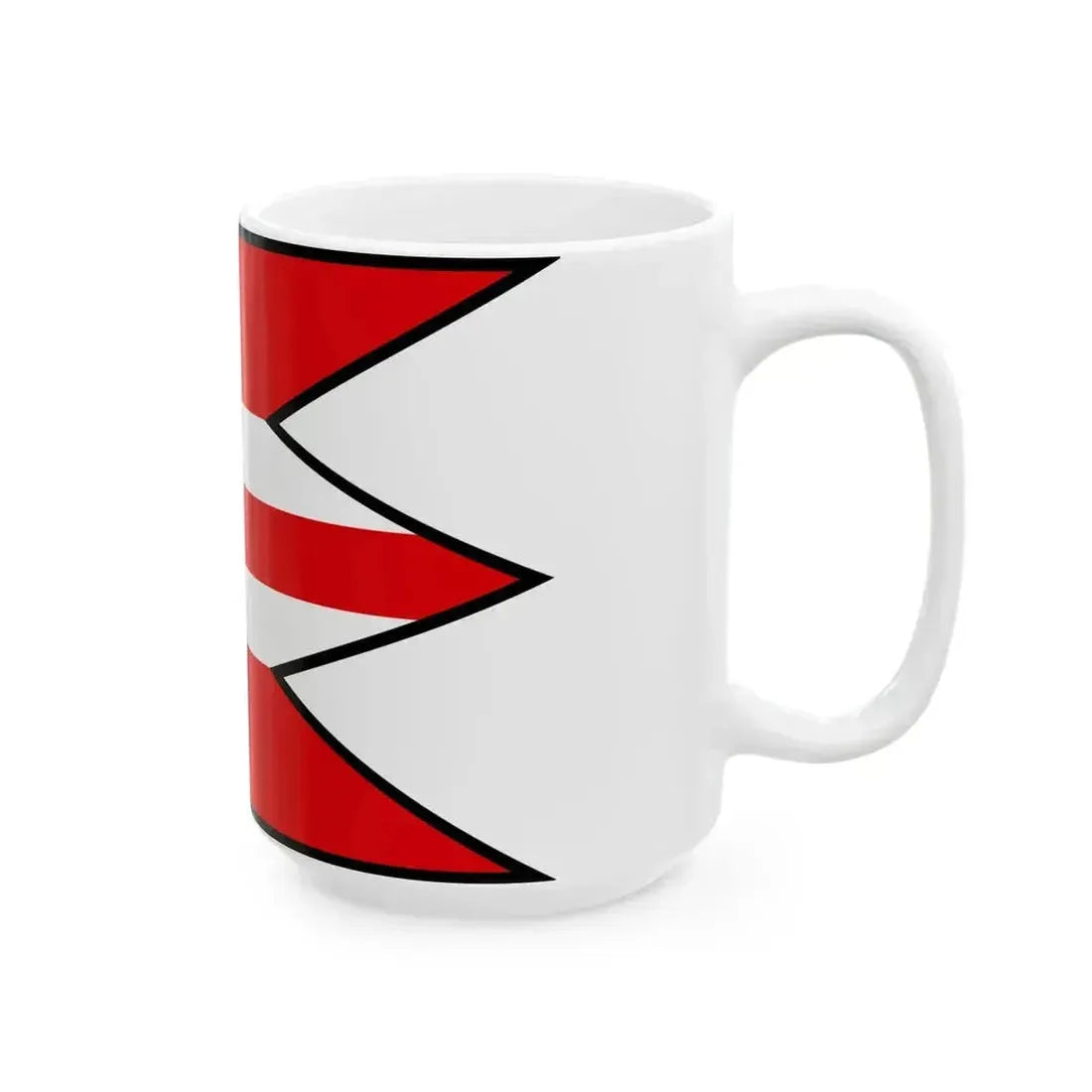 Bojna Topolcany Flag (Slovakia) White Coffee Mug - Go Mug Yourself