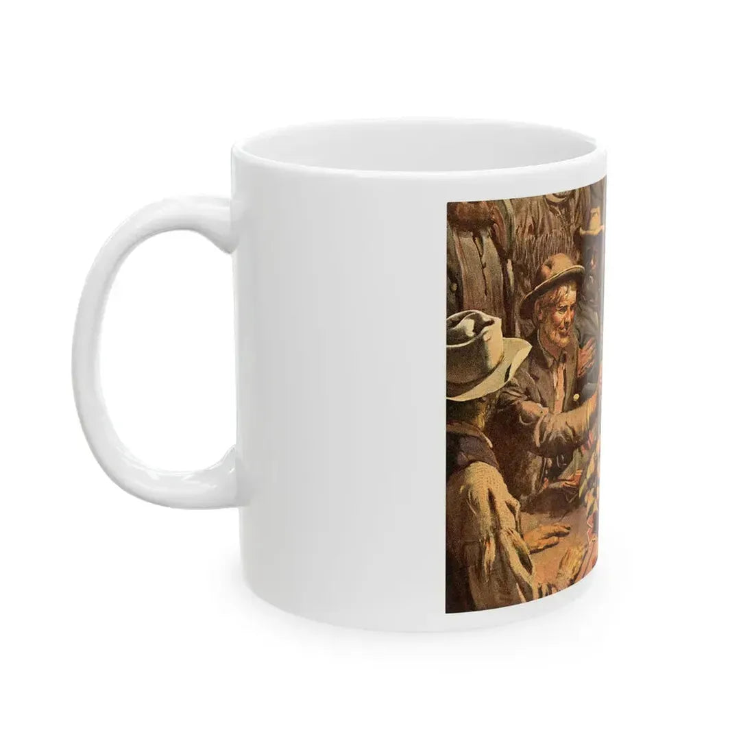 Bold Loser by Joan Sanders, The Saturday Evening Post, 1958 - White Coffee Mug - Go Mug Yourself