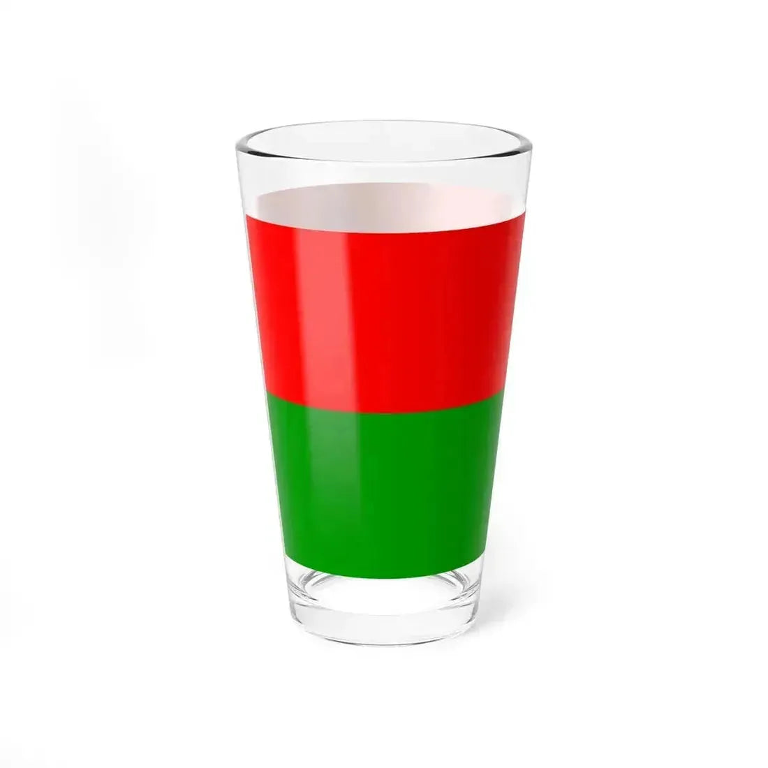 Bolivar Flag (Ecuador) Pint Glass 16oz - Go Mug Yourself