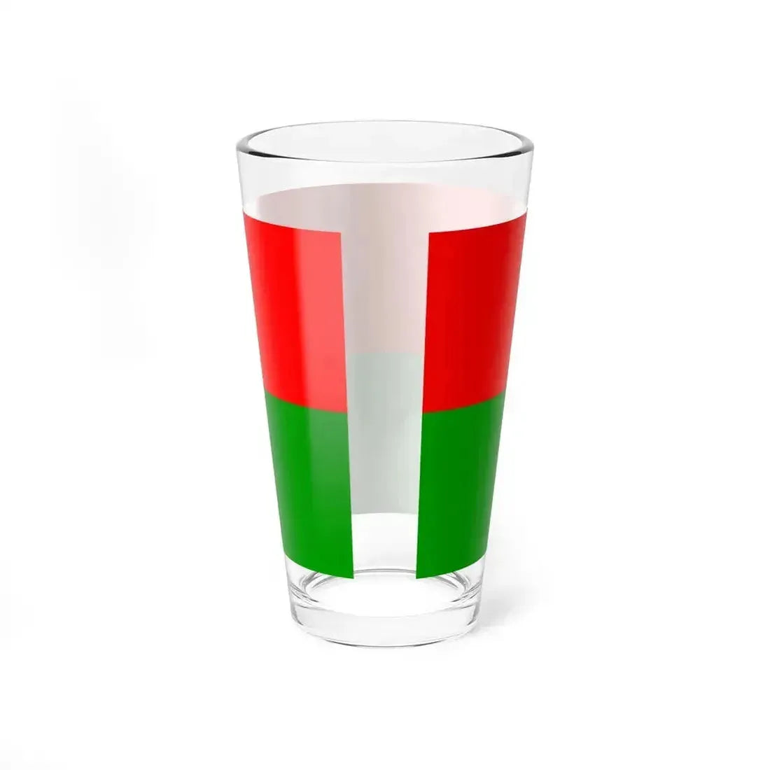 Bolivar Flag (Ecuador) Pint Glass 16oz - Go Mug Yourself