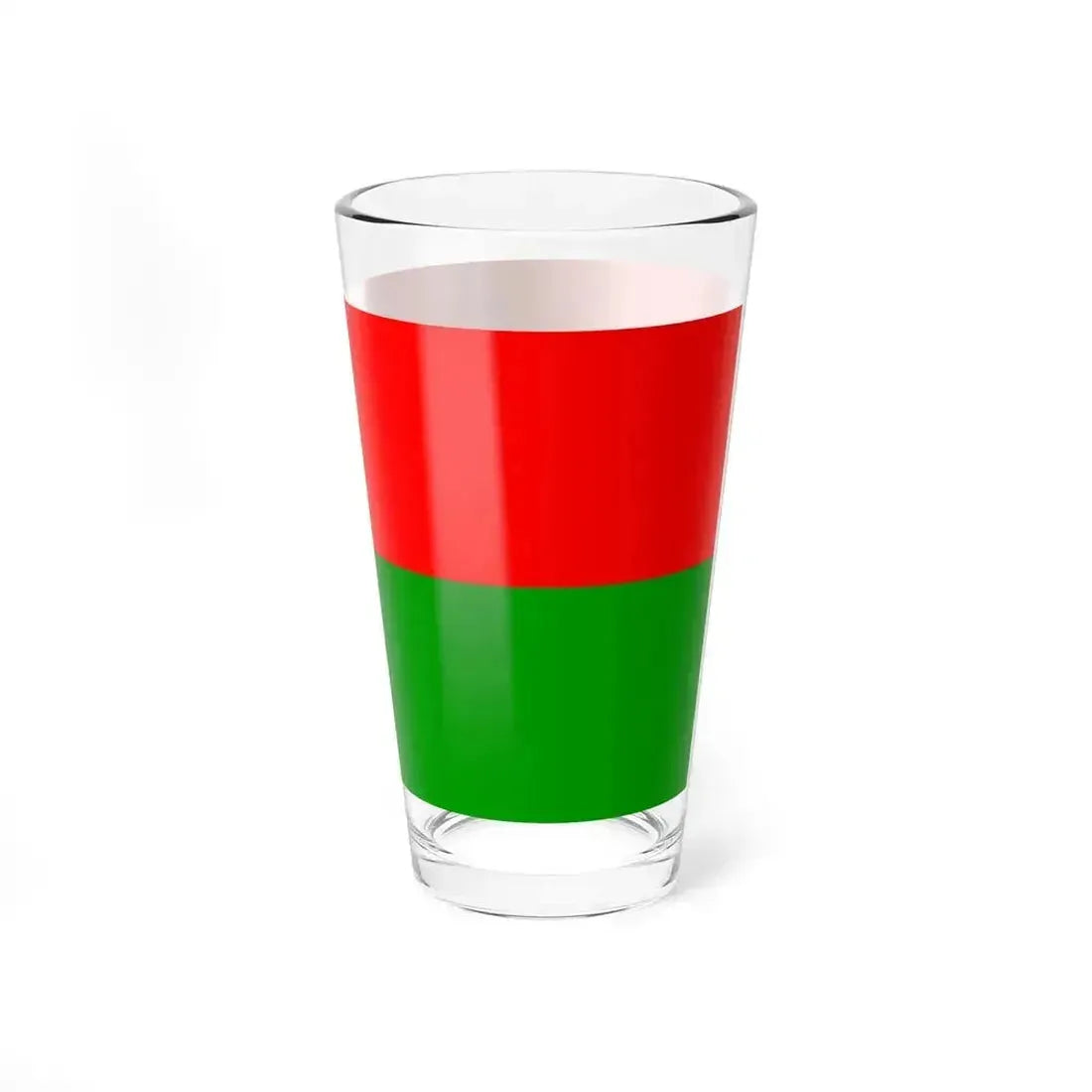 Bolivar Flag (Ecuador) Pint Glass 16oz - Go Mug Yourself
