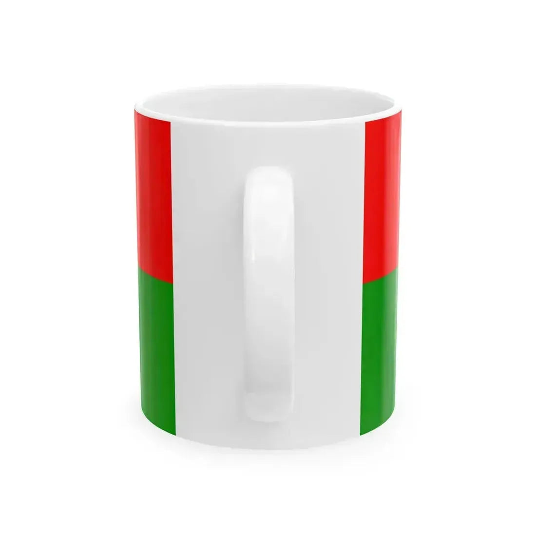 Bolivar Flag (Ecuador) White Coffee Mug - Go Mug Yourself