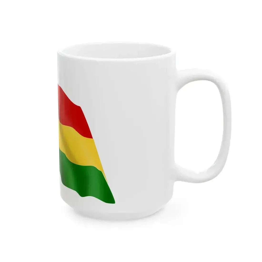 Bolivia-flag (Bolivia) White Coffee Mug - Go Mug Yourself