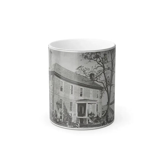 Bolling House Originally Named  Mitchell's  (Later  Bull Hill ), Possibly Located in Hopewell, Va. 001(2) (U.S. Civil War) Color Changing Coffee Mug 11oz Default Title - Go Mug Yourself