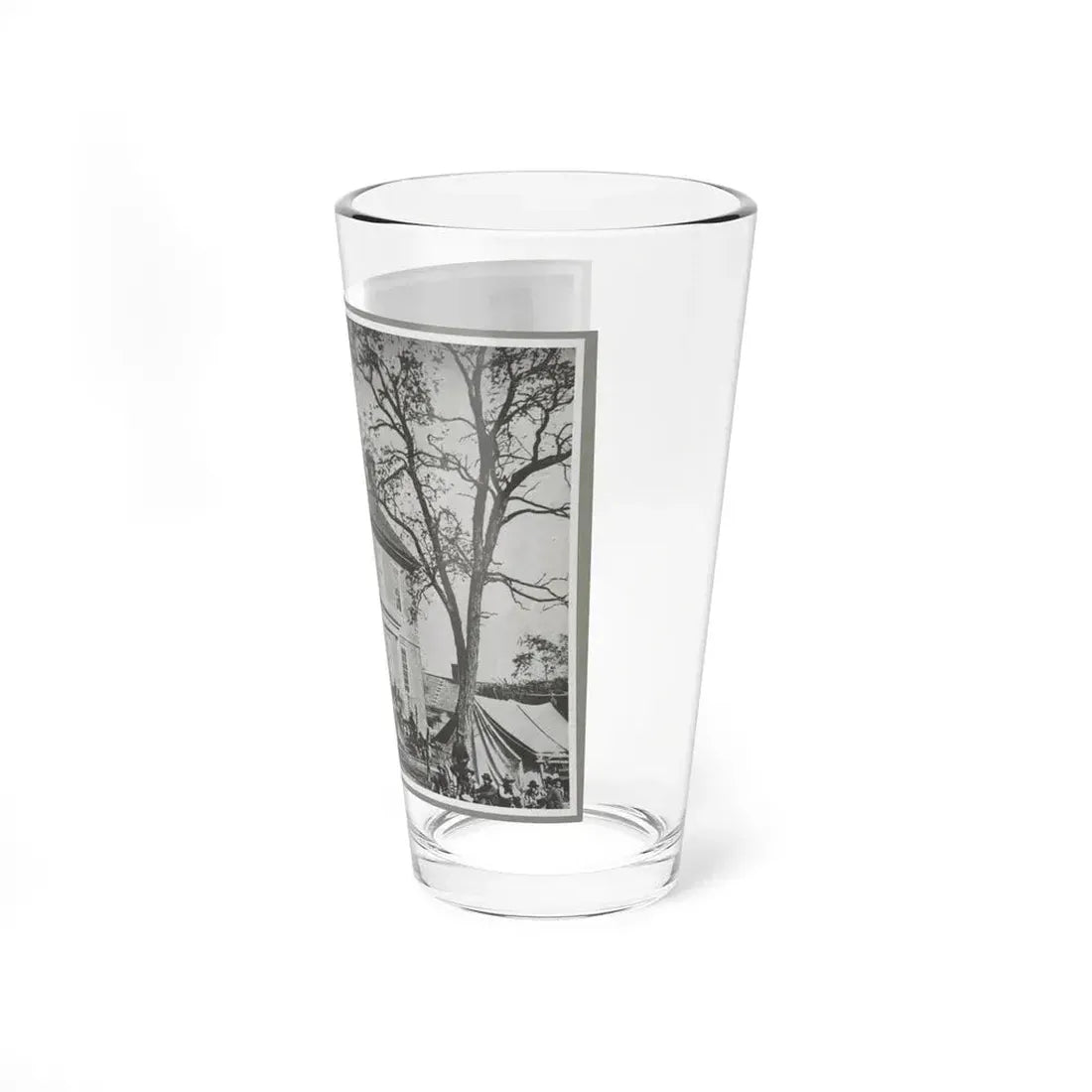 Bolling House Originally Named Mitchell's (Later Bull Hill ), Possibly Located In Hopewell, Va. 001(2) (U.S. Civil War) Pint Glass 16oz - Go Mug Yourself