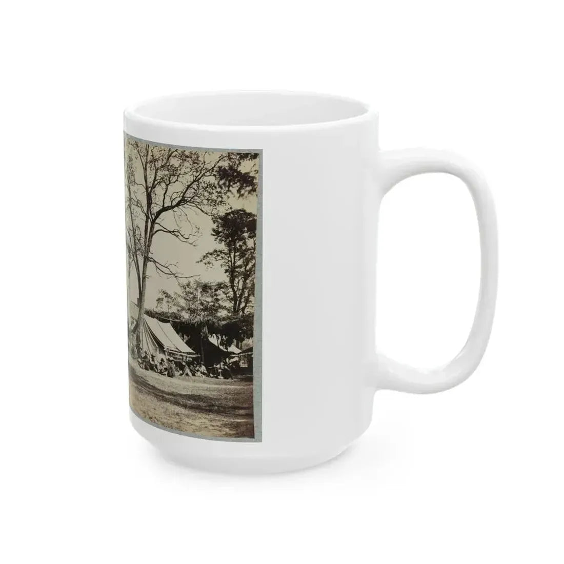 Bolling House Originally Named  Mitchell's  (Later  Bull Hill ), Possibly Located In Hopewell, Va.(2) (U.S. Civil War) White Coffee Mug - Go Mug Yourself