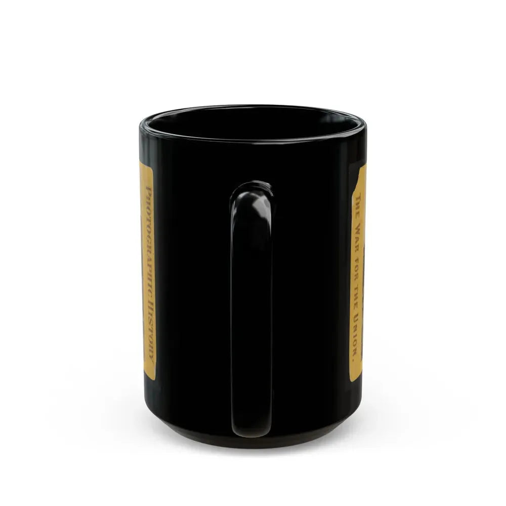 Bomb Proof Quarters At Ft. Burnham. The Sides And Top Are 7 Feet Thick, Contains Two Rooms, Sleeping And Cooking (U.S. Civil War) Black Coffee Mug - Go Mug Yourself