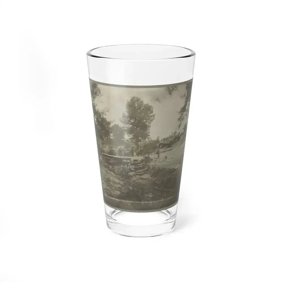 Bomb-Proof Quarters On The Lines In Front Of Petersburg, Va. Aug. 1864 (U.S. Civil War) Pint Glass 16oz 16oz - Go Mug Yourself