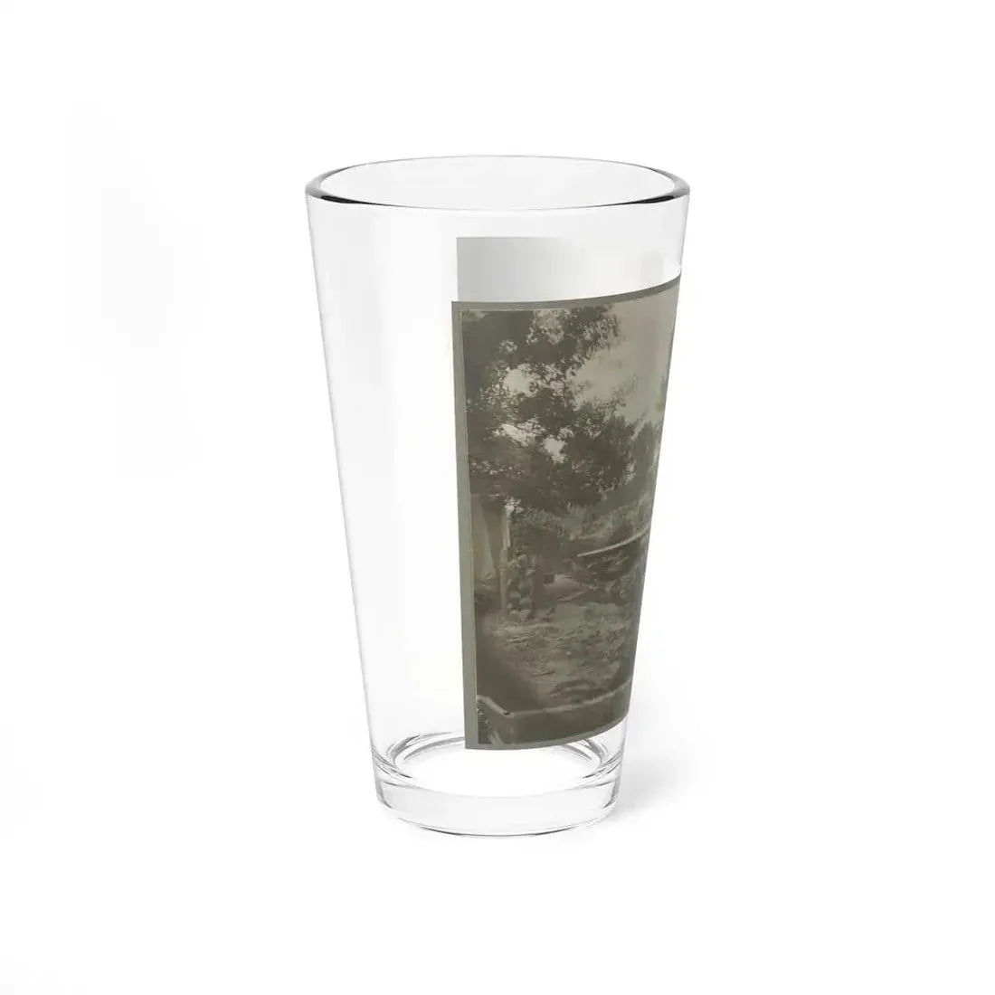 Bomb-Proof Quarters On The Lines In Front Of Petersburg, Va. Aug. 1864 (U.S. Civil War) Pint Glass 16oz - Go Mug Yourself