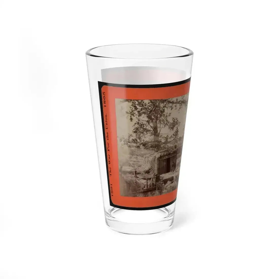 Bomb-Proof Restaurant On The Petersburg Line (U.S. Civil War) Pint Glass 16oz - Go Mug Yourself