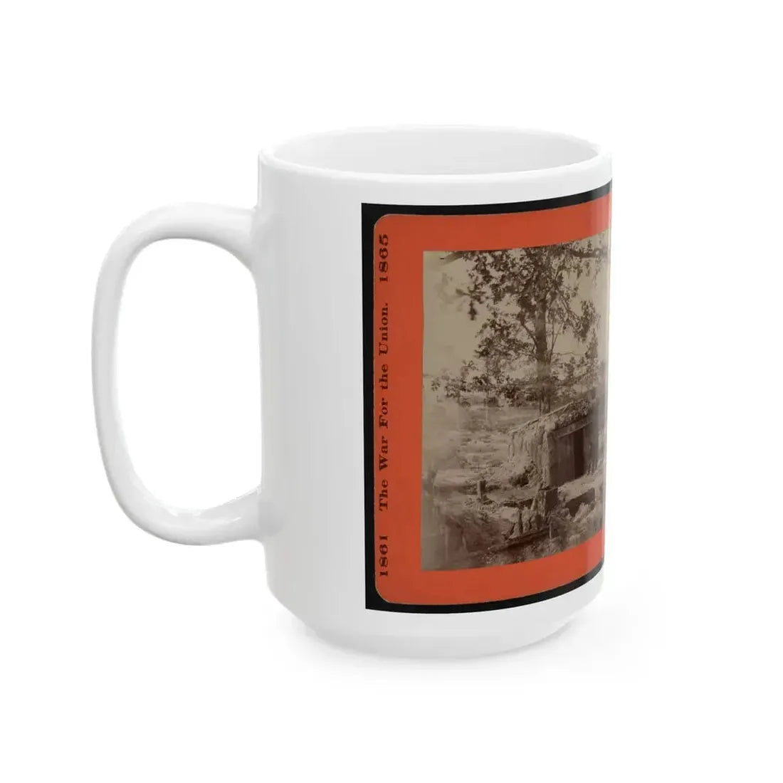 Bomb-Proof Restaurant On The Petersburg Line (U.S. Civil War) White Coffee Mug - Go Mug Yourself