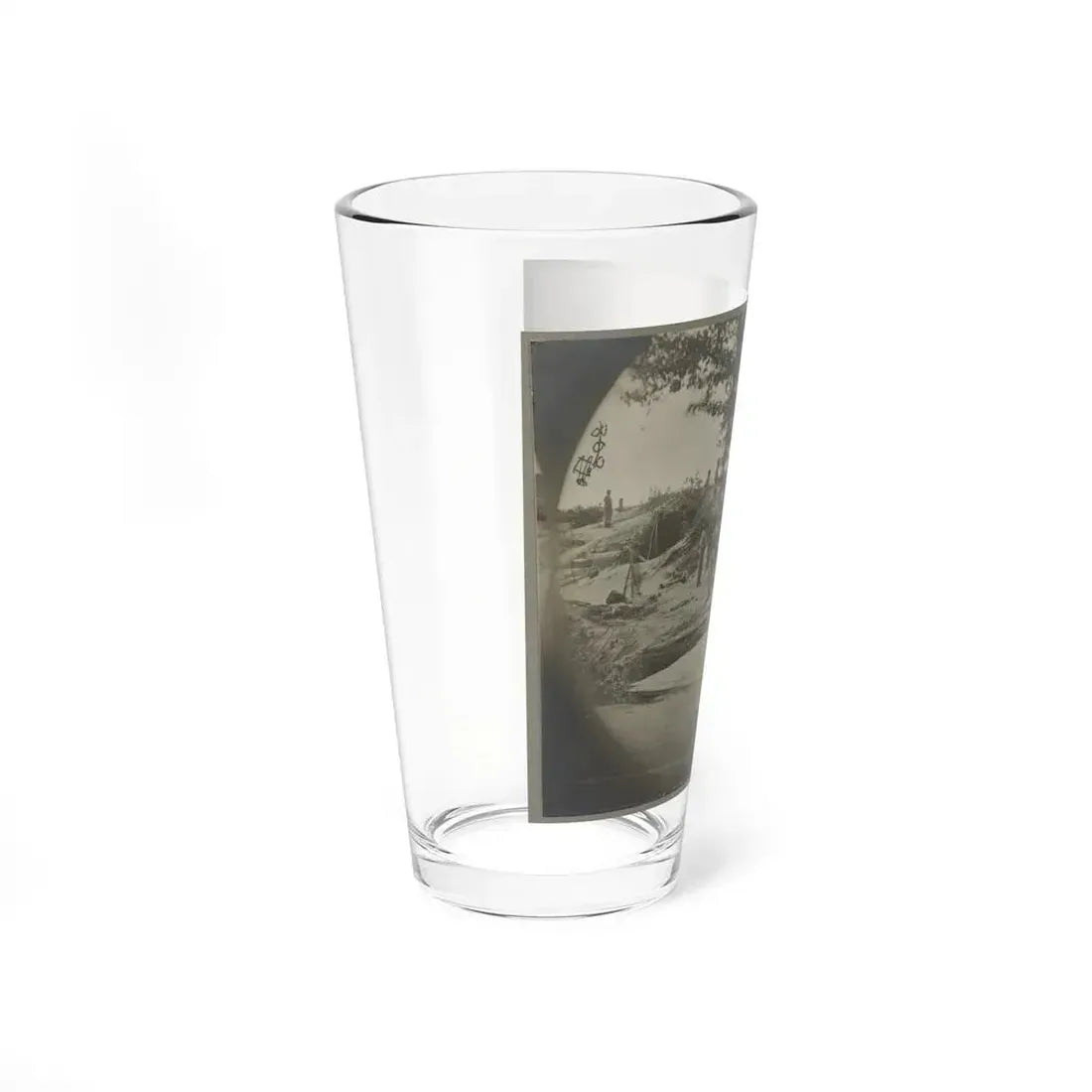 Bombproof Quarters On The Lines In Front Of Petersburg, Va. Aug. 1864 (U.S. Civil War) Pint Glass 16oz - Go Mug Yourself