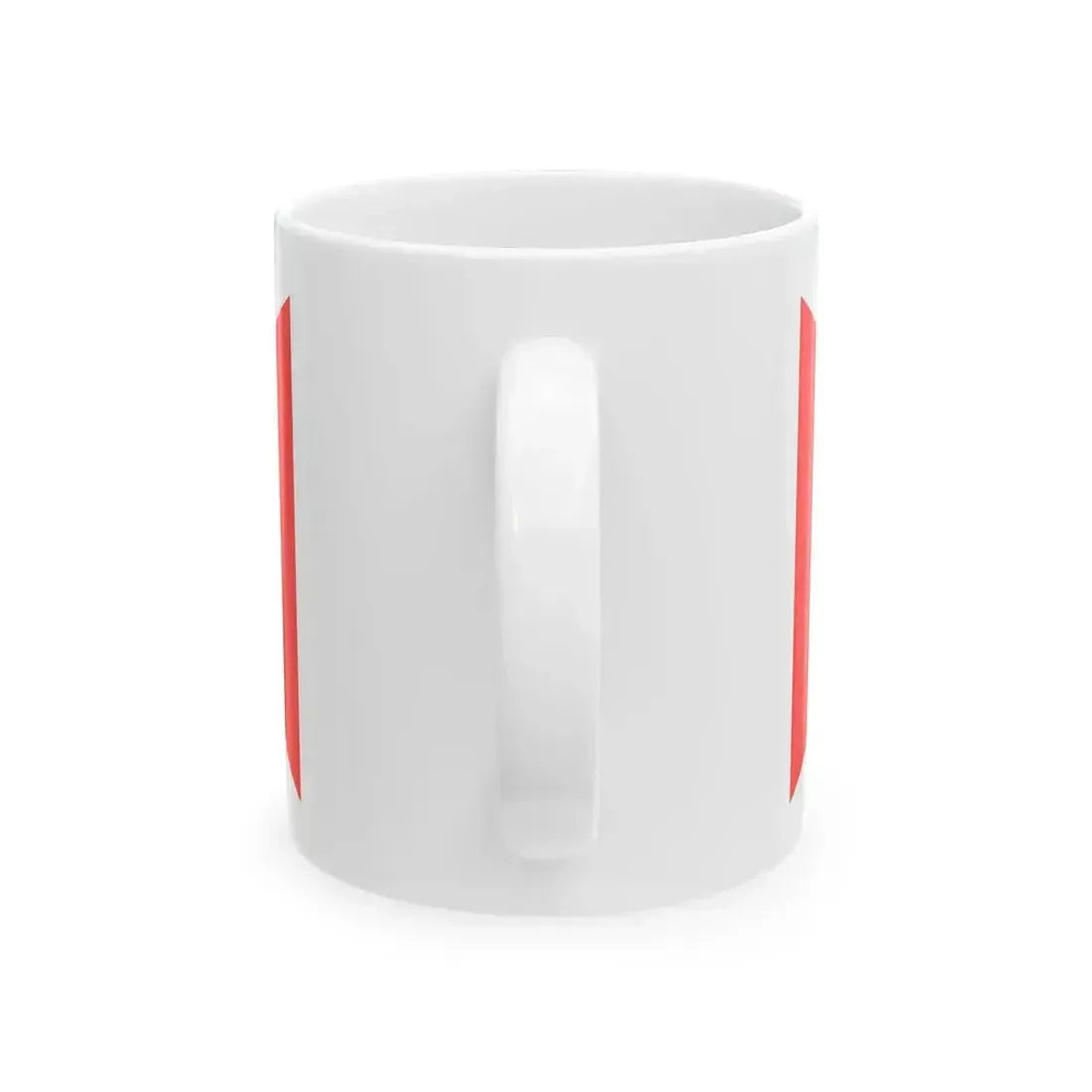 Bonnets Rouges flag (Belgium) White Coffee Mug - Go Mug Yourself