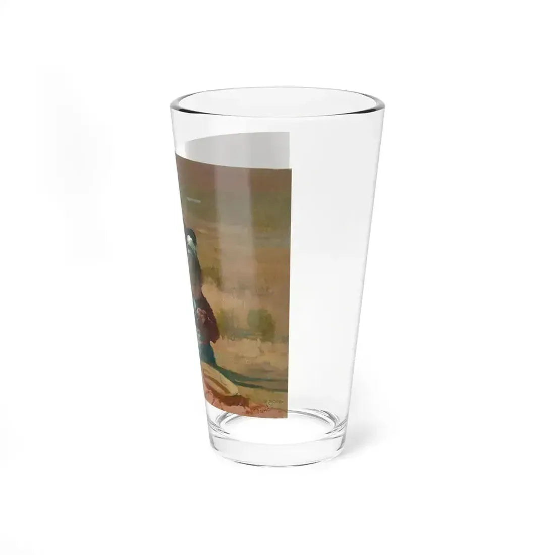 Bonnie Conrad - The Apprentice1 (Native Americans in Art) Pint Glass 16oz - Go Mug Yourself