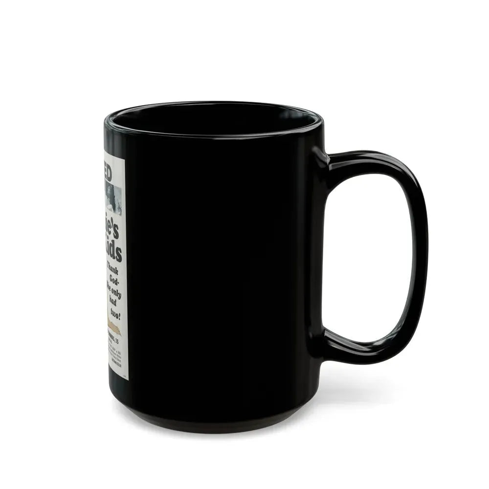 BONNIE'S KIDS 1972 Movie Poster - Black Coffee Mug - Go Mug Yourself
