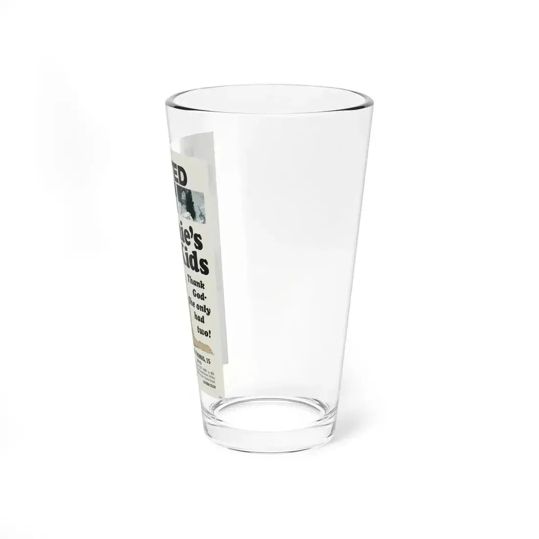 BONNIE'S KIDS 1972 Movie Poster - Pint Glass 16oz - Go Mug Yourself