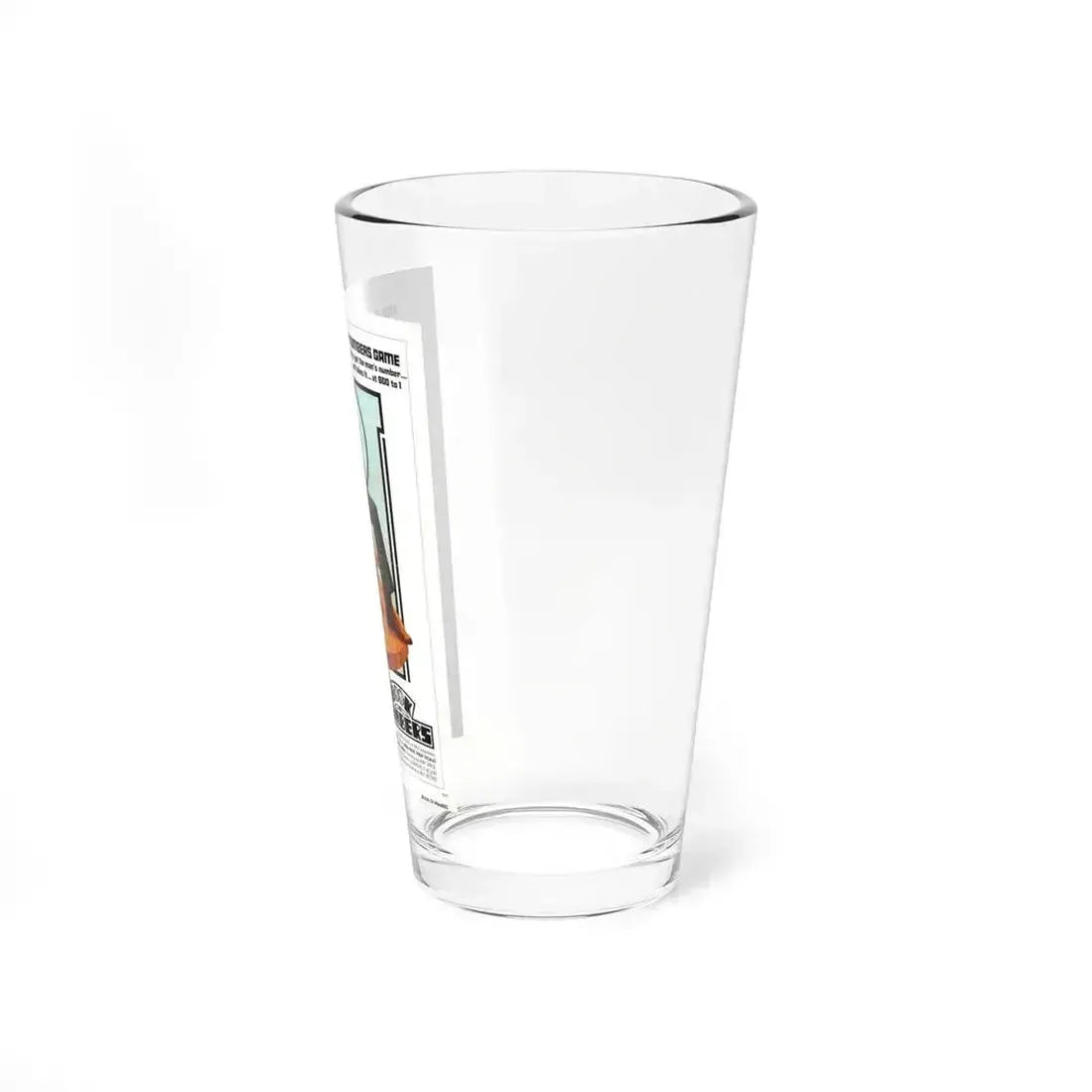 BOOK OF NUMBERS 1973 Movie Poster - Pint Glass 16oz - Go Mug Yourself